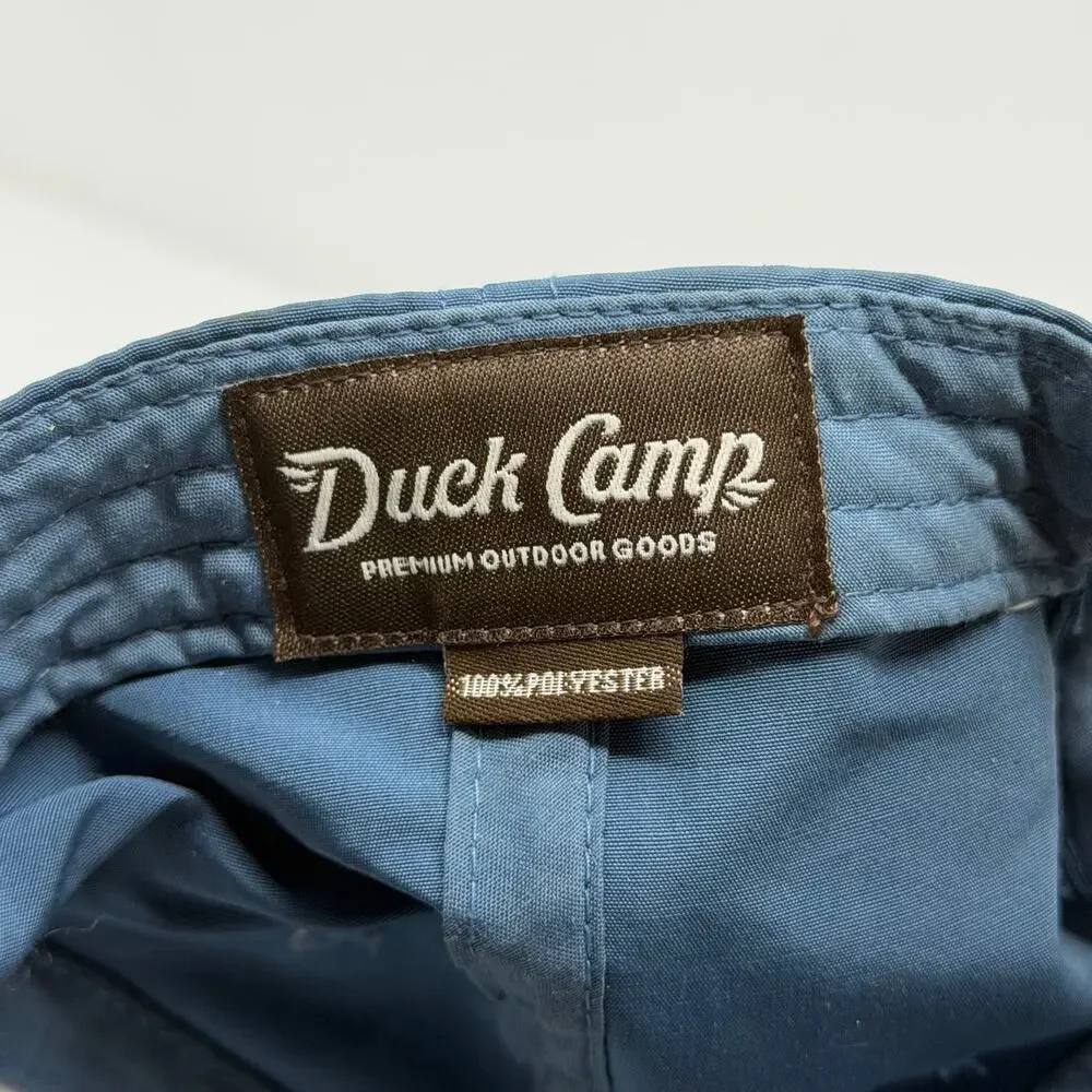 Duck Camp Redfish Rope Snapback Fishing Hat Blue